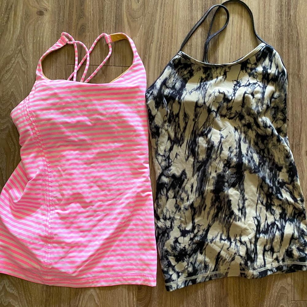 Lululemon tanks size 8 EUC